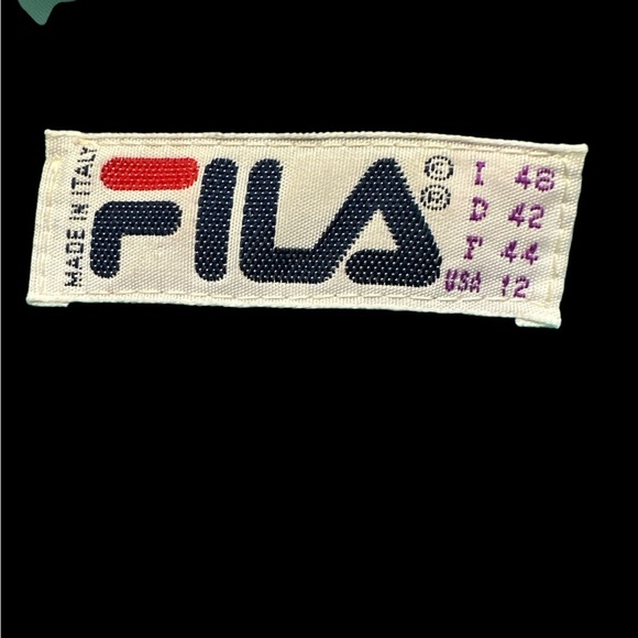 Fila Team Italia Ski Jacket  Blue Size 12 in Excellent condition. - Picture 3 of 5